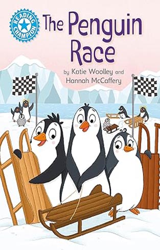 Reading Champion: The Penguin Race - Independent Reading Blue 4